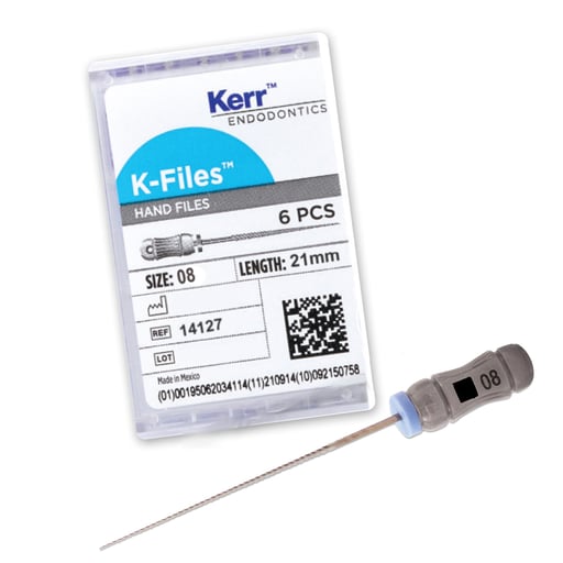 Kerr Endodontics K-Files 21mm 08