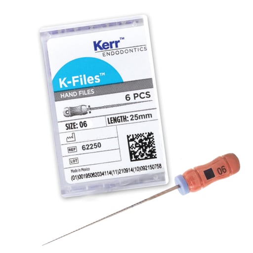 Kerr Endodontics K-Files 25mm 06