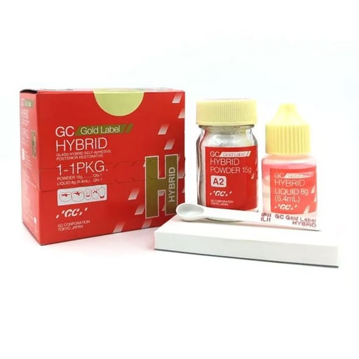 GC Gold Label Hybrid Shade, 1-1 Package, 15 Gm Powder, 8 Gm (6.4 mL) Liquid