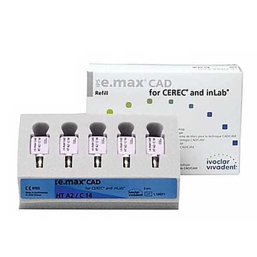 Ivoclar Vivadent IPS e.max CAD Size C14, 5/Pk.