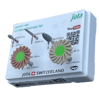 1440-Jota Chairside ZIR Gloss Kit FG/RA Shank.