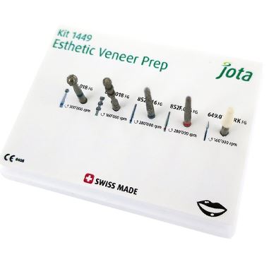 1449-Jota Esthetic Veener Preparation Bur Set