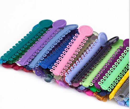 Orthodontic Ligature Tie (Bag of 40×26= 1040 o-rings). Different Colors