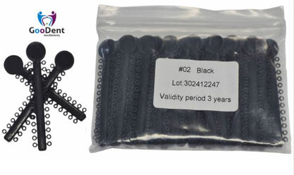 Orthodontic Ligature Tie (Bag of 40×26= 1040 o-rings). Different Colors
