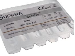 Suppra Endodontics C + Files #06, #08, #10 x 25mm