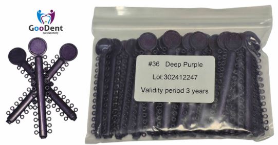 Orthodontic Ligature Tie (Bag of 40×26= 1040 o-rings). Different Colors