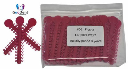 Orthodontic Ligature Tie (Bag of 40×26= 1040 o-rings). Different Colors