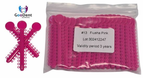 Orthodontic Ligature Tie (Bag of 40×26= 1040 o-rings). Different Colors