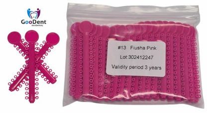 Orthodontic Ligature Tie (Bag of 40×26= 1040 o-rings). Different Colors