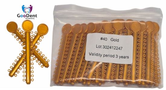 Orthodontic Ligature Tie (Bag of 40×26= 1040 o-rings). Different Colors