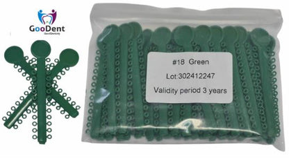 Orthodontic Ligature Tie (Bag of 40×26= 1040 o-rings). Different Colors