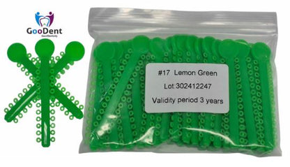 Orthodontic Ligature Tie (Bag of 40×26= 1040 o-rings). Different Colors