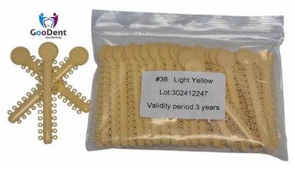 Orthodontic Ligature Tie (Bag of 40×26= 1040 o-rings). Different Colors