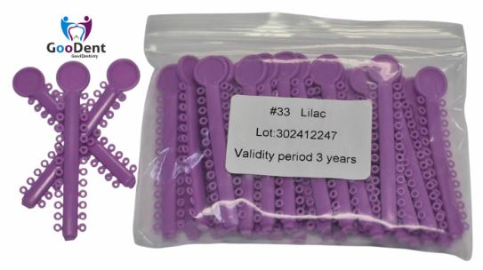 Orthodontic Ligature Tie (Bag of 40×26= 1040 o-rings). Different Colors