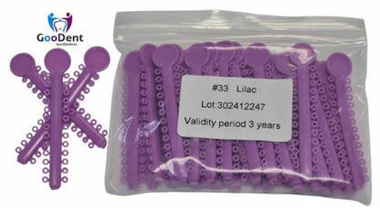 Orthodontic Ligature Tie (Bag of 40×26= 1040 o-rings). Different Colors