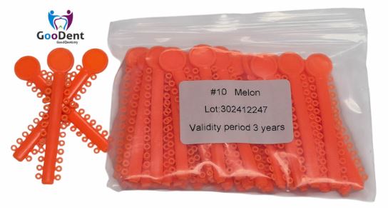 Orthodontic Ligature Tie (Bag of 40×26= 1040 o-rings). Different Colors