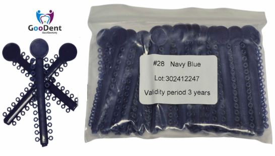 Orthodontic Ligature Tie (Bag of 40×26= 1040 o-rings). Different Colors