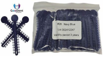 Orthodontic Ligature Tie (Bag of 40×26= 1040 o-rings). Different Colors