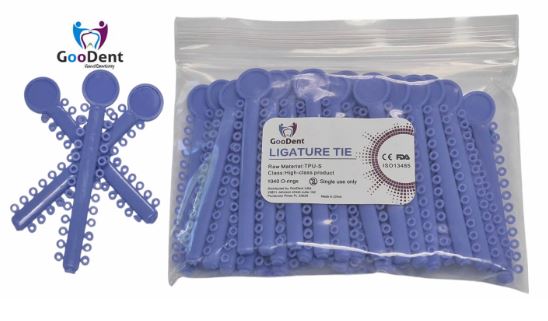 Orthodontic Ligature Tie (Bag of 40×26= 1040 o-rings). Different Colors