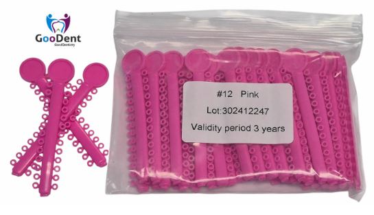Orthodontic Ligature Tie (Bag of 40×26= 1040 o-rings). Different Colors