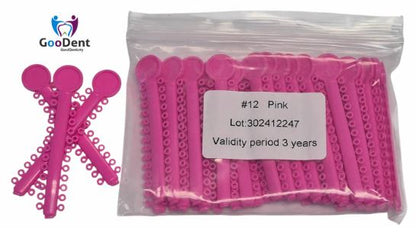Orthodontic Ligature Tie (Bag of 40×26= 1040 o-rings). Different Colors