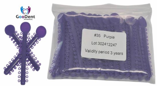 Orthodontic Ligature Tie (Bag of 40×26= 1040 o-rings). Different Colors