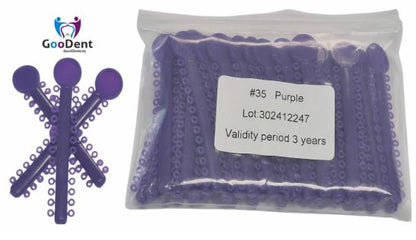 Orthodontic Ligature Tie (Bag of 40×26= 1040 o-rings). Different Colors