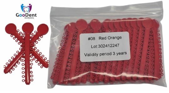 Orthodontic Ligature Tie (Bag of 40×26= 1040 o-rings). Different Colors