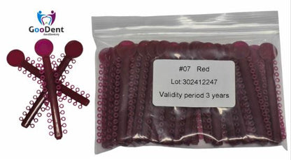 Orthodontic Ligature Tie (Bag of 40×26= 1040 o-rings). Different Colors