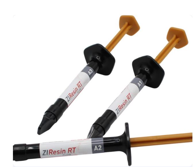 ZIResin RT Injectable, Flowable Light-cured Resin Composite, syr 2 x 2.5gm (5gm in Total)