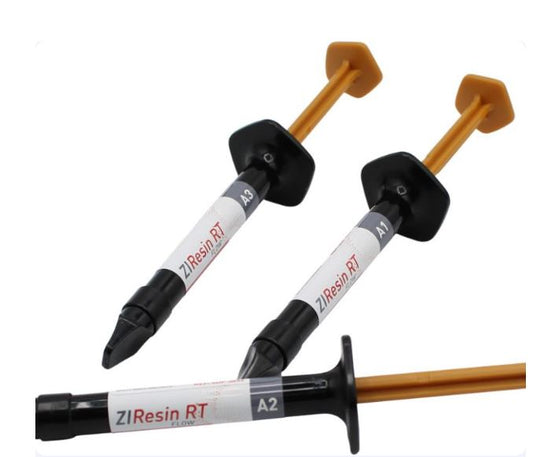 ZIResin RT Injectable, Flowable Light-cured Resin Composite, syr 2 x 2.5gm (5gm in Total)