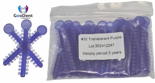 Orthodontic Ligature Tie (Bag of 40×26= 1040 o-rings). Different Colors