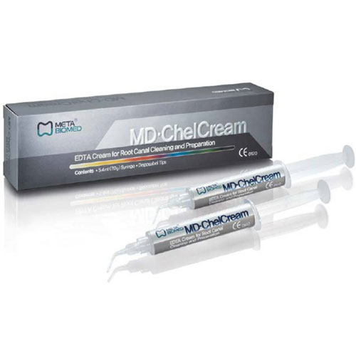 MD-ChelCream 19% EDTA Cream for Root Canal Cleaning and Preparation. 2 - 7 Gm