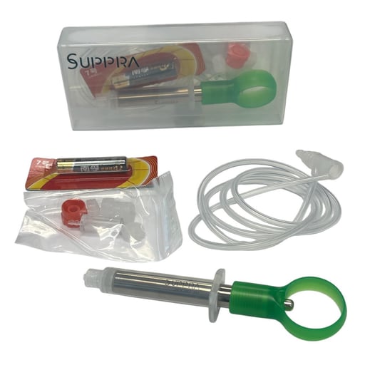 SUPPRA Negative Pressure Irrigation Syringe System, Single System.