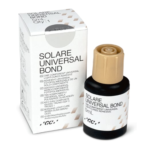 SOLARE UNIVERSAL BOND Light-Curing Self-etch Adhesive System, 5 mL Bottle, 1/Pk